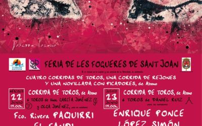 Simón Casas presenta la feria de Hogueras 2016 y el gran evento de la actuación de José Tomás