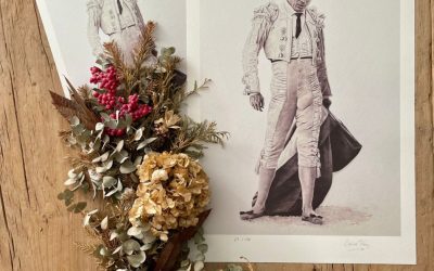 El autor Chimo Pérez pone a la venta una serie limitada del cartel de Alicante en homenaje a Manzanares