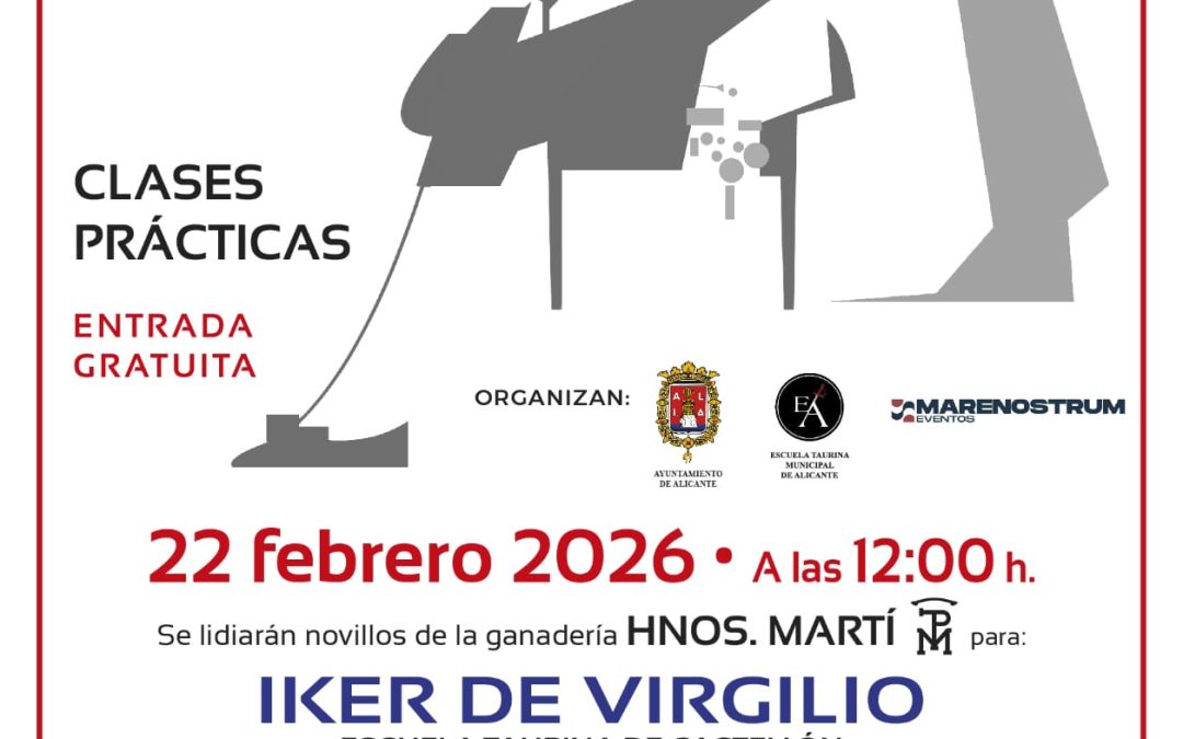 La plaza de toros de Alicante acoge el V Certamen José María Manzanares para novilleros sin picadores