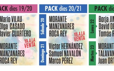 Venta especial de packs de entradas para Hogueras
