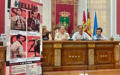 Castella, Manzanares y Cristian Pérez: figuras y el ídolo local para la recuperación de la Corrida de Feria en Hellín tres años después
